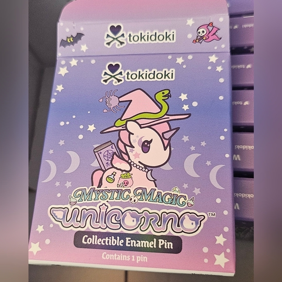 Tokidoki Mystic Magic Unicorno Pin set - Picture 2 of 3